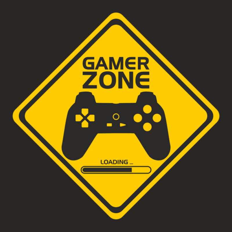 Gamer Zone Traffic Signal Ladies Fitted T-Shirt by DustinNewman | Artistshot