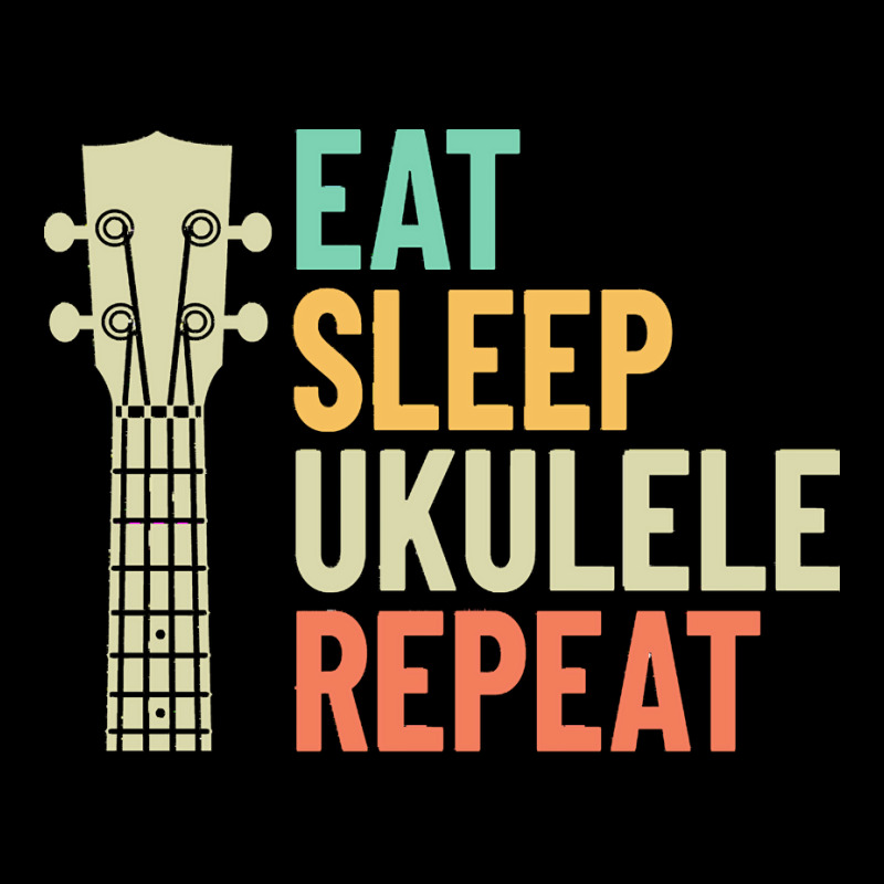 Eat Sleep Repeat T  Shirt Eat Sleep Ukulele Repeat Ukulele Headstock R Cropped Sweater by umurray372 | Artistshot