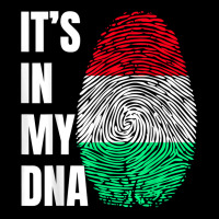 Fingerprint Dna Biometry Hungarian Flag T Shirt Landscape Canvas Print | Artistshot