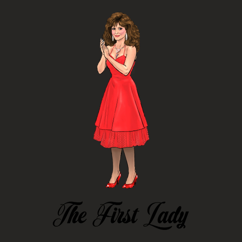 The First Lady - 1987 Ladies Fitted T-Shirt by atereabag | Artistshot