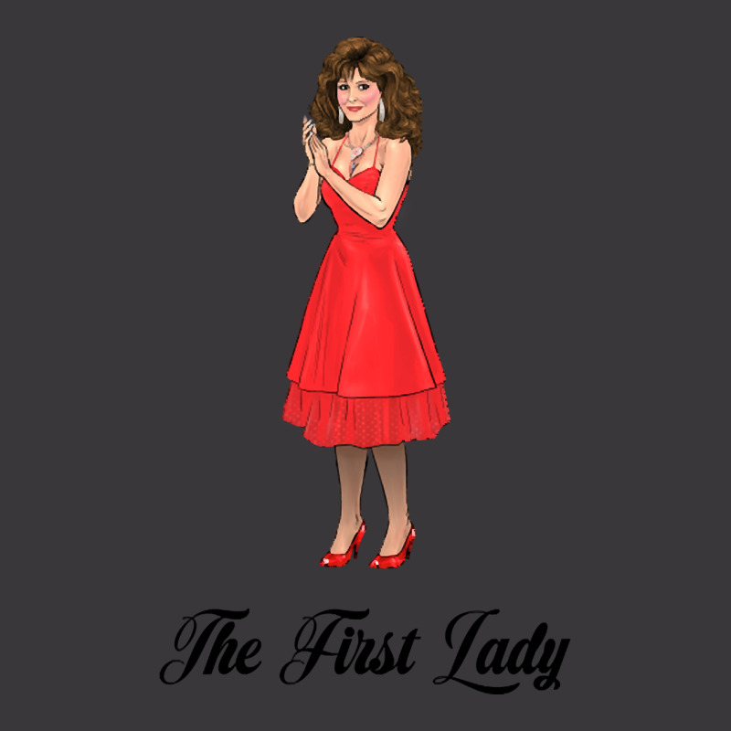 The First Lady - 1987 Ladies Curvy T-Shirt by atereabag | Artistshot