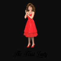 The First Lady - 1987 Crop Top | Artistshot