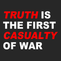 Truth Is The First Casualty Of War T Shirt Men's T-shirt Pajama Set | Artistshot