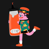 Giant Ketchup Medium-length Apron | Artistshot