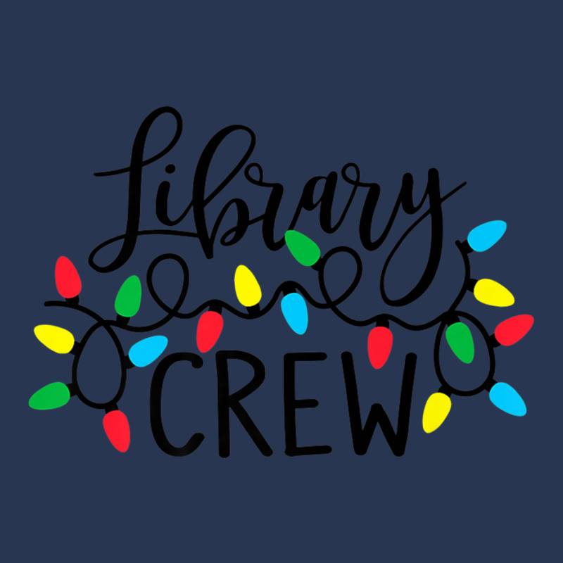 Christmas Lights Library Crew Family Christmas Holiday Xmas Premium T Ladies Denim Jacket by cm-arts | Artistshot