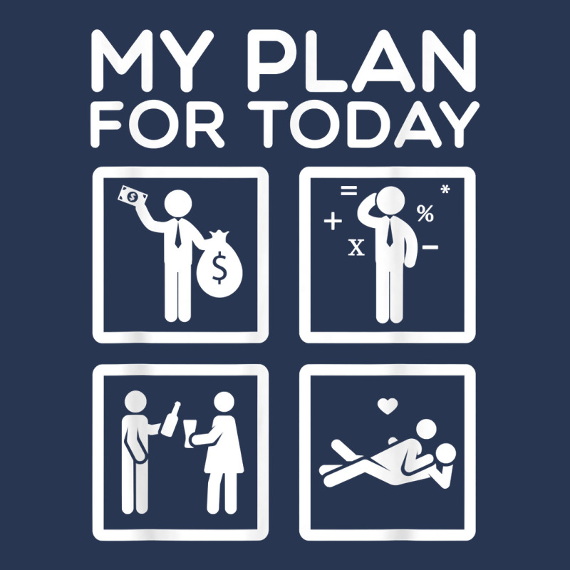 Accounting Tax Consultant Numbers Fiscal My Plan For Today T Shirt Men Denim Jacket | Artistshot