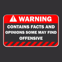 Warning Contains Facts May Find Offensive Humor T Shirt Vintage Hoodie | Artistshot