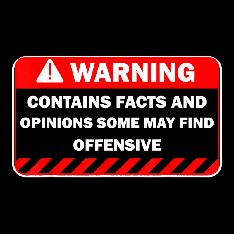 Warning Contains Facts May Find Offensive Humor T Shirt Fleece Short | Artistshot