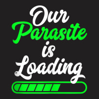 Funny Pregnancy Announcement Our Parasite Is Loading Tank Top T-shirt | Artistshot