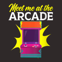 Womens Meet Me At The Arcade Gaming Video Game Player Gamer V Neck T S Racerback Tank | Artistshot