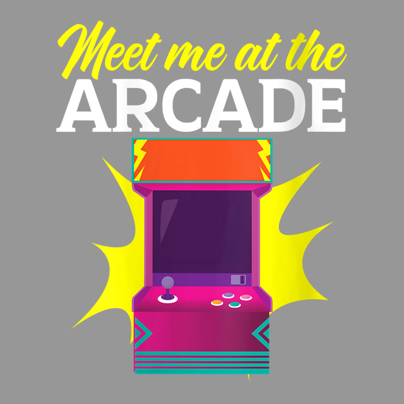 Womens Meet Me At The Arcade Gaming Video Game Player Gamer V Neck T S Women's V-Neck T-Shirt by cm-arts | Artistshot