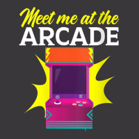 Womens Meet Me At The Arcade Gaming Video Game Player Gamer V Neck T S Ladies Curvy T-shirt | Artistshot