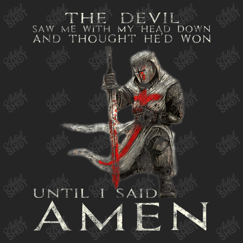 The Crusader The Devil Saw Me Knight Templar Unisex Hoodie | Artistshot