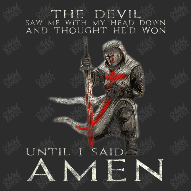 The Crusader The Devil Saw Me Knight Templar Exclusive T-shirt | Artistshot