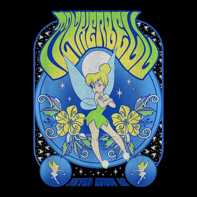 Peter Pan Tinker Bell Seventies Retro Poster V-Neck Tee by MabellaPlaxco | Artistshot