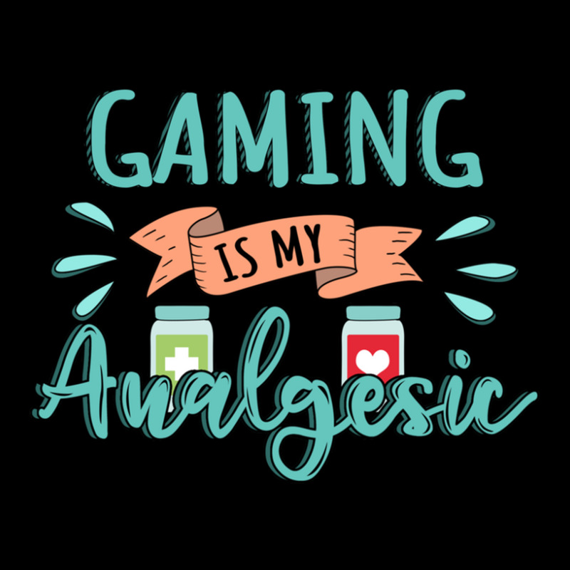 Gaming Is My Analgesic Design Quote Pocket T-Shirt by AngieFurr | Artistshot