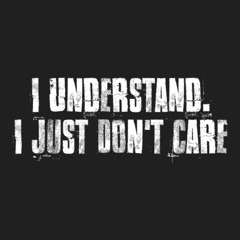 I Understand. I Just Don't Care Motivational Ladies Polo Shirt by cm-arts | Artistshot