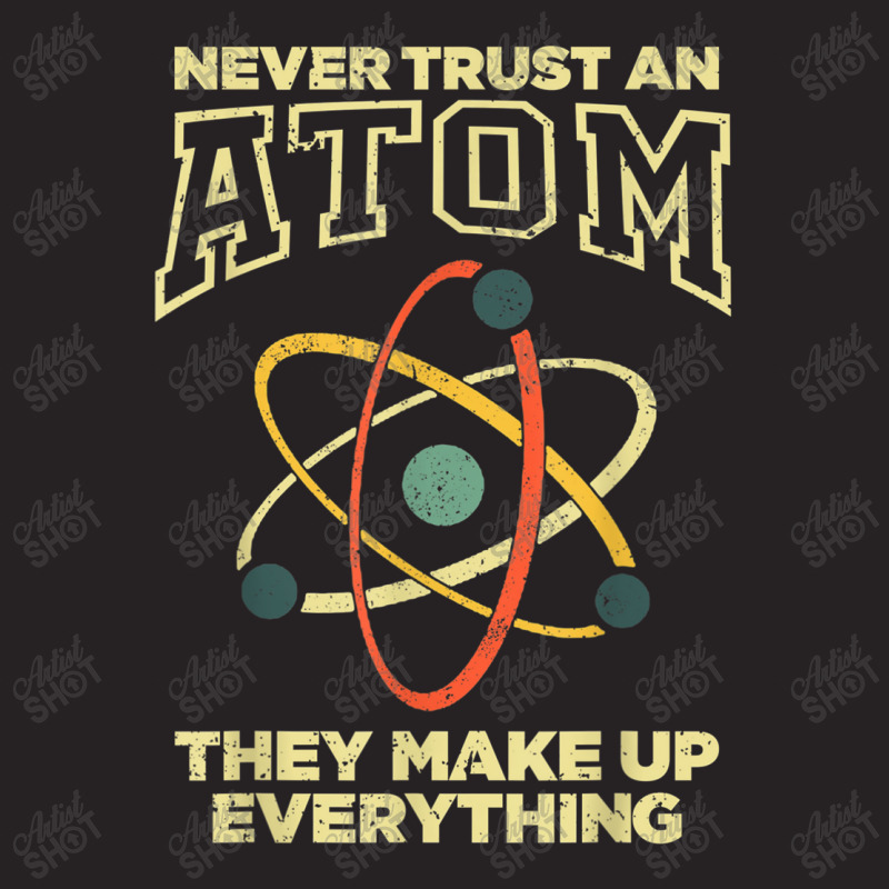 Funny Atom Art Men Women Stem Molecule Chemistry Teacher Vintage Cap by MechelleMilliken | Artistshot