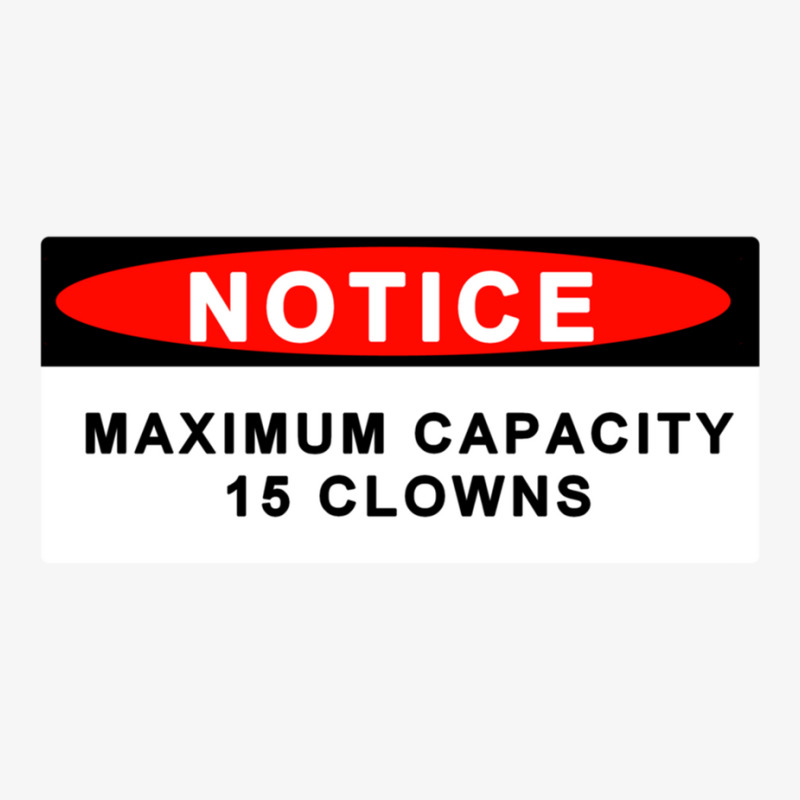 Max Capacity 15 Clowns Bumper Ladies Fitted T-Shirt by KIMRMSTEAD | Artistshot