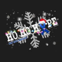 Child Abuse Fighter Child Abuse Awareness - Ho Ho Hope Cure Christmas Classic T-shirt | Artistshot