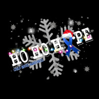 Child Abuse Fighter Child Abuse Awareness - Ho Ho Hope Cure Christmas Fleece Short | Artistshot