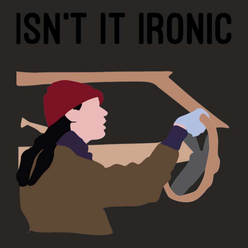 Ironic Ladies Fitted T-Shirt by TIMOTHYLAVINE | Artistshot