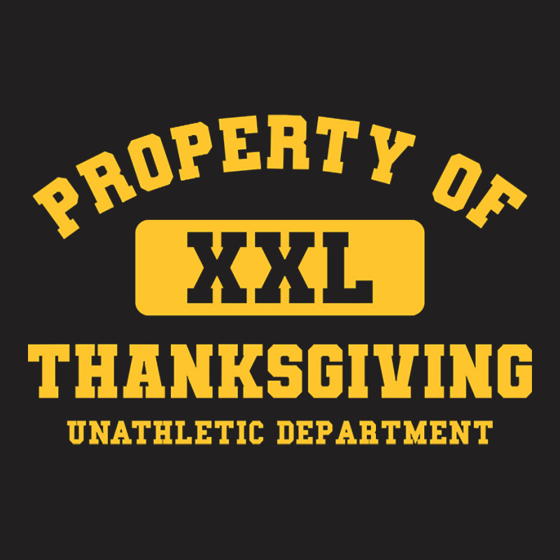 Property Of Team Thanksgiving T-shirt | Artistshot