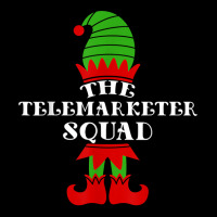 I'm The Telemarketer Elf Squad Matching Family Team Coworker T Shirt Adjustable Cap | Artistshot