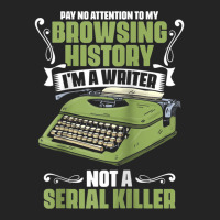 Pay No Attention To My Browsing History Funny Novel Novelist Raglan Ba 3/4 Sleeve Shirt | Artistshot