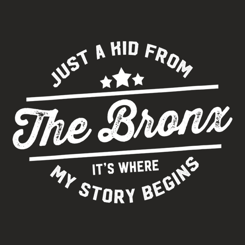 Womens Just A Kid From Bronx  It Is Where My Story Begins! Ladies Fitted T-Shirt by cm-arts | Artistshot