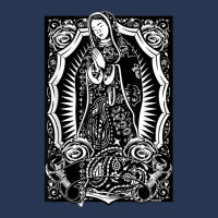 Virgin Mary Mexican Blanket Art Bandana Print Chicano Cholo Ladies Denim Jacket | Artistshot