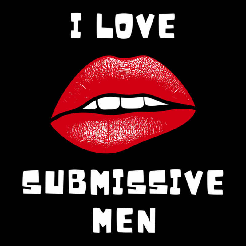 I Love Submissive Men Women's V-Neck T-Shirt by cm-arts | Artistshot