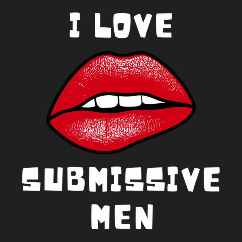 I Love Submissive Men Ladies Polo Shirt by cm-arts | Artistshot