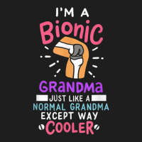 Knee Replacement Bionic Grandma After Surgery Gift Classic T-shirt | Artistshot