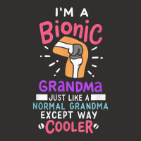 Knee Replacement Bionic Grandma After Surgery Gift Champion Hoodie | Artistshot