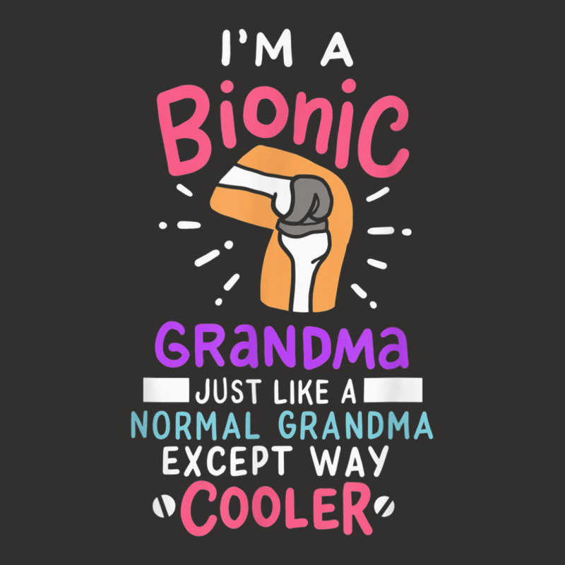 Knee Replacement Bionic Grandma After Surgery Gift Champion Hoodie by JusticePeck | Artistshot