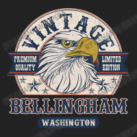 Retro Bald Eagle Bellingham Washington Vintage Limited Edition Backpack | Artistshot