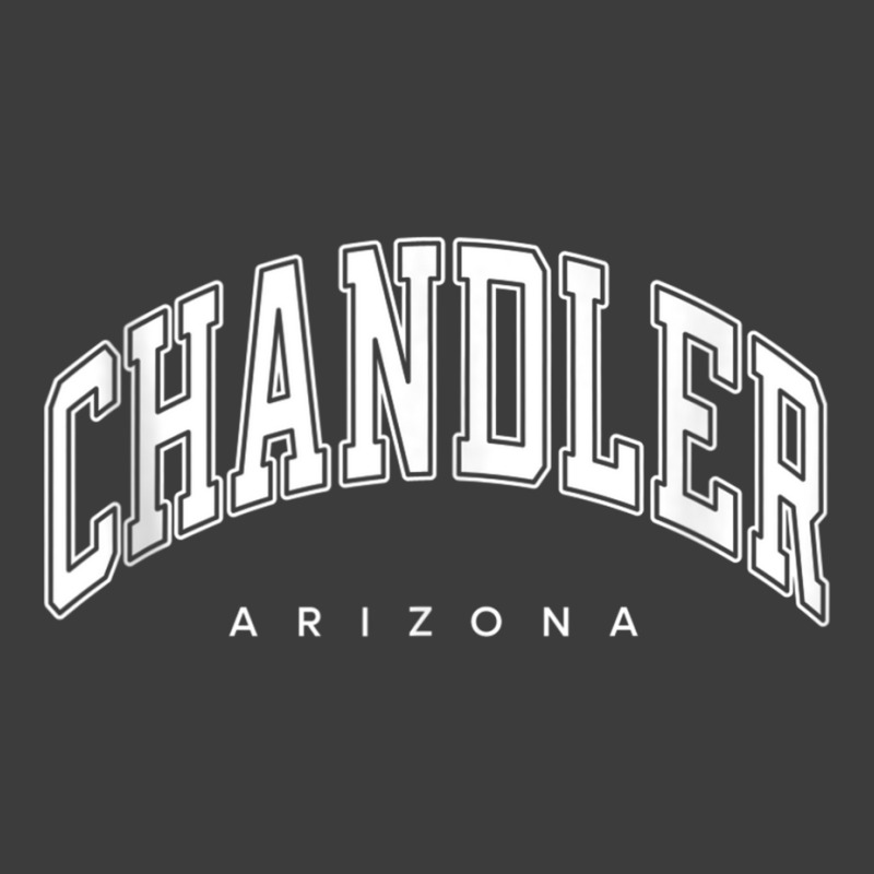 Chandler Arizona Az Varsity Style White Text Tank Top Men's Polo Shirt | Artistshot