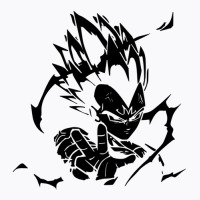 Majin Vegeta Black T-shirt | Artistshot