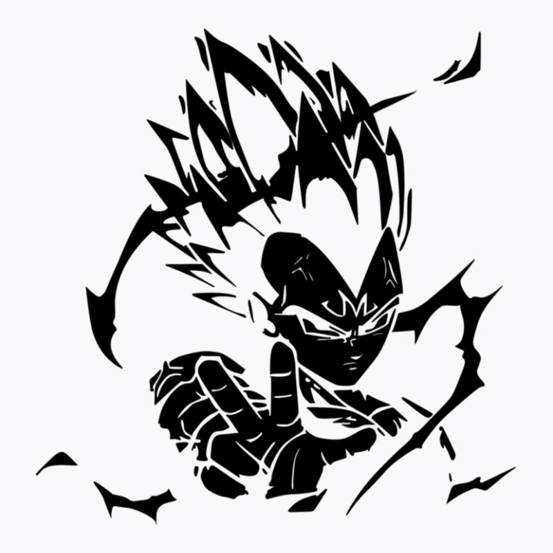 Majin Vegeta Black T-shirt | Artistshot