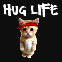 Hug Life Awesome Cool Cute Cat Kitten Crop Top | Artistshot