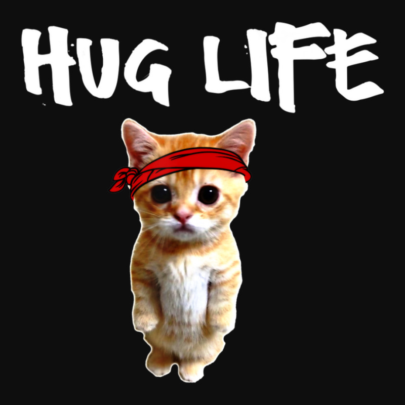 Hug Life Awesome Cool Cute Cat Kitten Crop Top | Artistshot