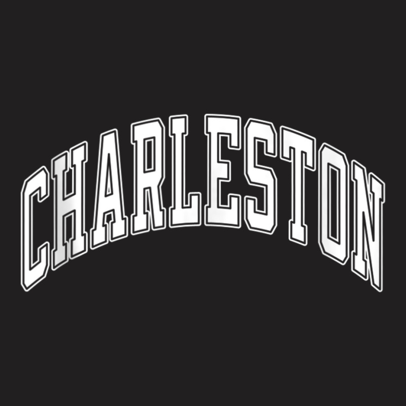 Charleston West Virginia Wv Varsity Style White Text Tank Top T-shirt | Artistshot