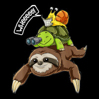 Funny Sloth Turtle Snail Piggyback Running Riding Team Adjustable Cap | Artistshot