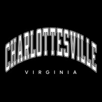 Charlottesville Virginia Va Varsity Style White Text Tank Top Adjustable Cap | Artistshot