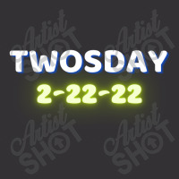 Happy Twosday, Celebrate 2s Day Vintage Hoodie And Short Set | Artistshot