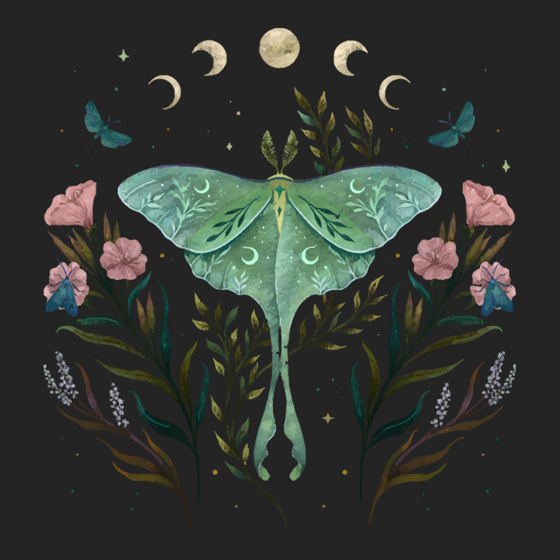 Luna Moth Luna And Forester 3/4 Sleeve Shirt by huggingbrilliant | Artistshot