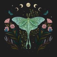 Luna Moth Luna And Forester Classic T-shirt | Artistshot