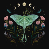 Luna Moth Luna And Forester Crop Top | Artistshot