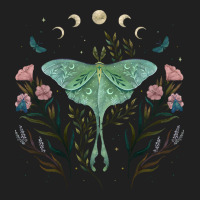 Luna Moth Luna And Forester Ladies Polo Shirt | Artistshot